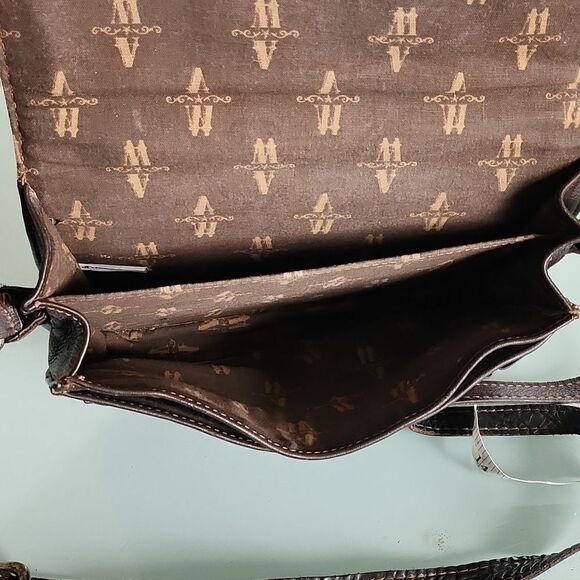 American West Genuine Leather and Cowhide Bag - Picture 12 of 12